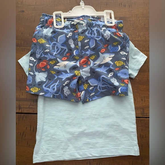 •NWT•Tommy Bahama Pool Time to Play Time Quick Dry Sea Life Theme 3 Piece Set - Picture 4 of 8